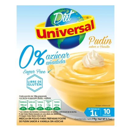 PUDÍN 0% AZÚCAR