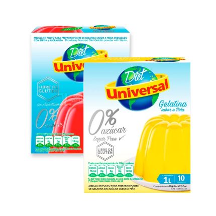 GELATINA 0% AZÚCAR